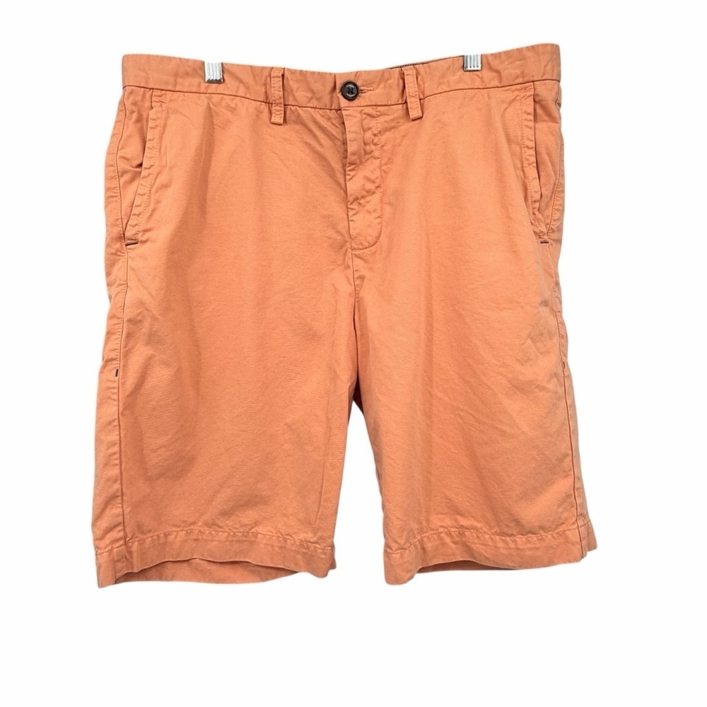 Tommy Bahama Orange Shorts Men's Size 36 Flat Front Summer Beach Fun Golf